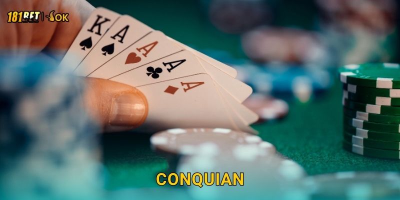 Conquian hấp dẫn – Trò chơi bài truyền thống tại 181bet